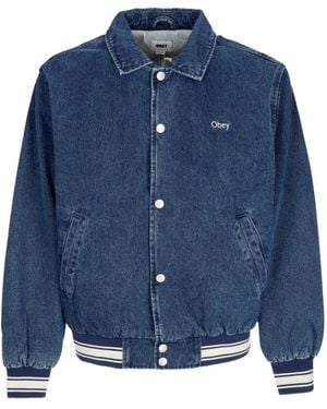 Obey Denim Jackets - Blue