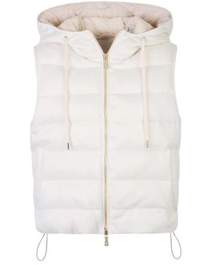Eleventy Vests - Blanco