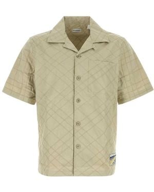Burberry Short Sleeve Shirts - Neutro