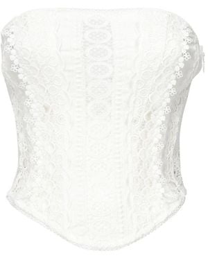 Charo Ruiz Sleeveless Tops - White