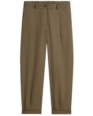 Summum Wide Trousers - Verde