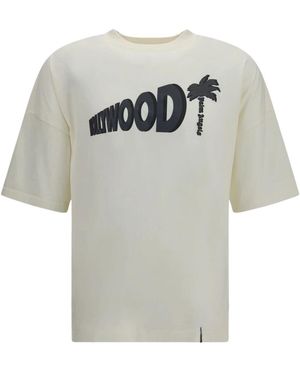 Palm Angels T-Shirts - Grey