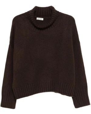 Soft Goat Cashmere Knitwear - Noir