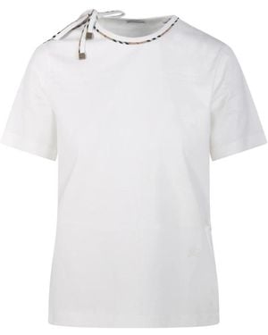 Burberry T-Shirts - Blanco