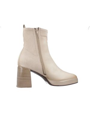 Hispanitas Heeled Boots - Blanco