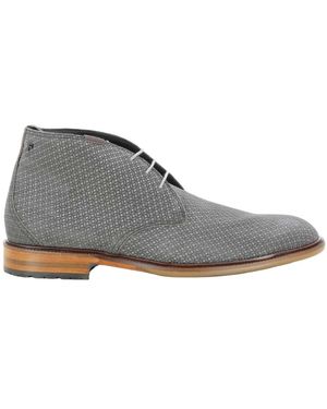 Floris Van Bommel Lace-Up Boots - Grigio