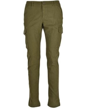 Mason's Straight Trousers - Verde
