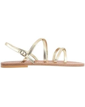 K. Jacques Flat Sandals - Natural