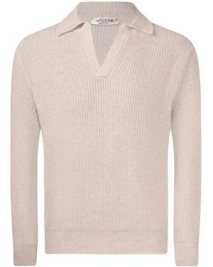 Gran Sasso V-Neck Knitwear - Pink