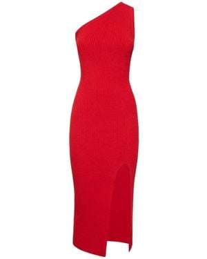 Michael Kors Knitted Dresses - Red