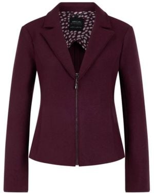 Marc Cain Eleganter Blazer - Lila