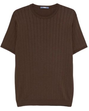 People Of Shibuya Round-Neck Strickwaren - Braun