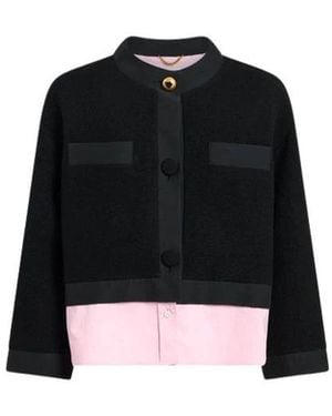 Moschino Light Jackets - Black