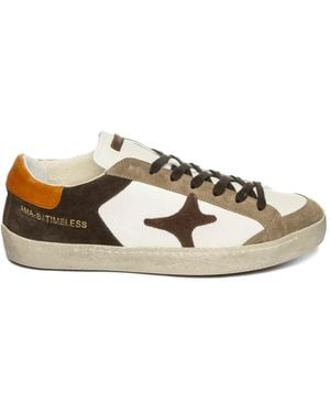 AMA BRAND Zeitloser Sneaker - Mettallic