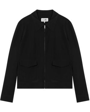 MM6 by Maison Martin Margiela Light Jackets - Noir