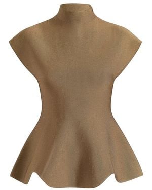 KHAITE Turtlenecks - Brown