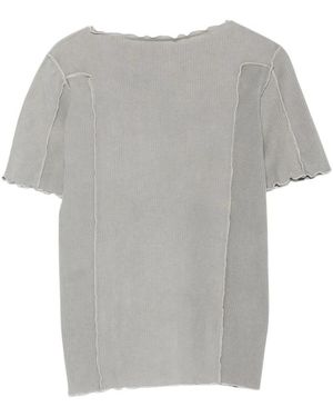 Baserange Tops ,Grijs ,Omato 3/4 T-Shirt