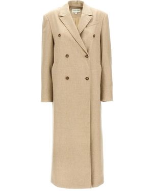 Loulou de Saison Double-Breasted Coats - Neutro