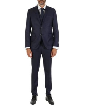 KARL LAGERFELD Single Breasted Suits - Blue