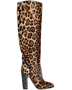 Dolce & Gabbana Heeled Boots - Marrone