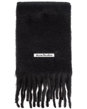 Acne Studios Winter Scarves - Nero