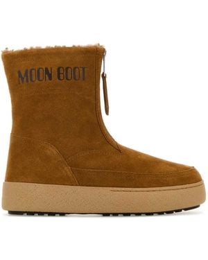 Moon Boot Ltrack Lara Ankle Boots - Braun
