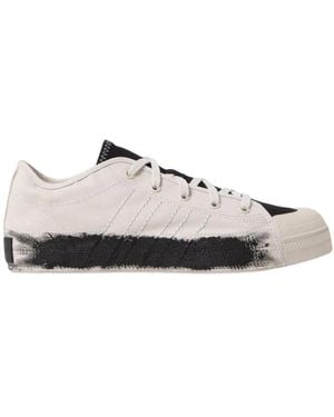 Y-3 Kaiwa Canvas Lowtop Sneakers - Wit