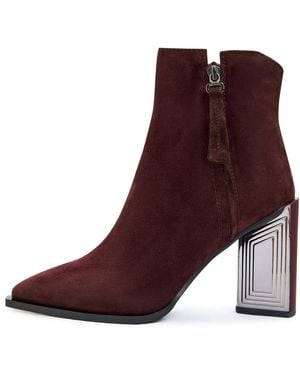 CESARE GASPARI Heeled Boots - Viola