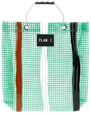 Plan C Tote Bags - Green
