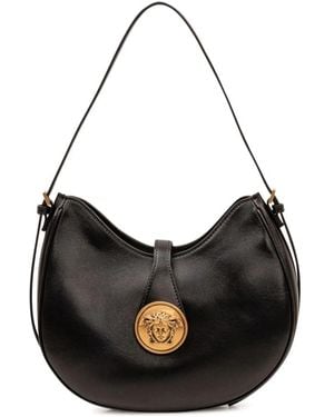 Versace Kleine Hobo Bag - Schwarz