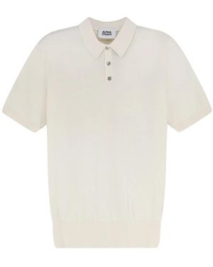 Alpha Studio Polo Shirts - Blanco