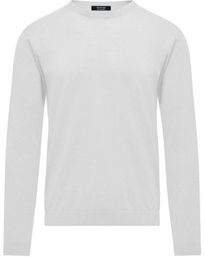 Bomboogie Round-Neck Knitwear - White