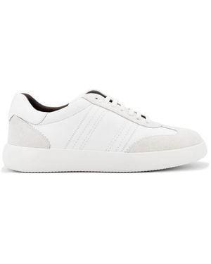 Brioni Premium Leather Trainer - White