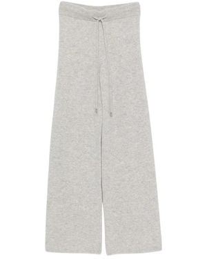 Ermanno Scervino Wide Trousers - Grey