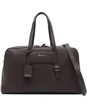 Santoni Weekend Bags - Nero
