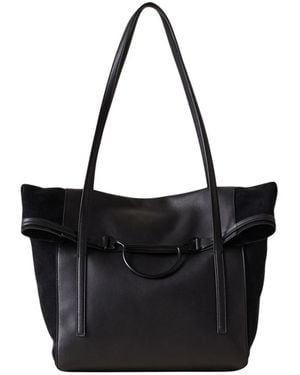 Borbonese Tote Bags - Noir