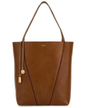 Chloé Tote Bags - Marrone