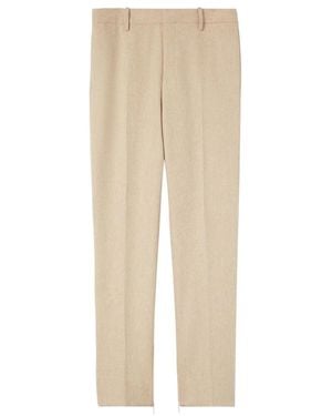 Off-White c/o Virgil Abloh Straight Trousers - Natural