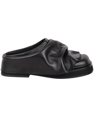 サンダル・ミュール THE ATTICO Black Leather Cheope Mules The Attico 60mm Cheope Mules | Black | FARFETCH