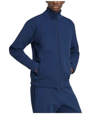 adidas Munich 93 Strick-Trainingsjacke - Blau