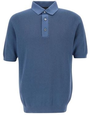 FILIPPO DE LAURENTIIS Polo Shirts - Blue