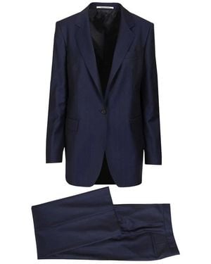Tagliatore Single Breasted Suits - Blu