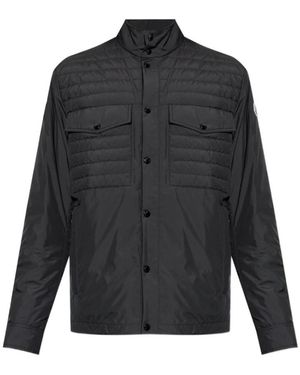 Moncler Jassen ,Zwart ,Polyester Vnorviane Jas