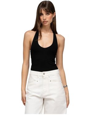 GUAJA. Sleeveless Tops - Negro