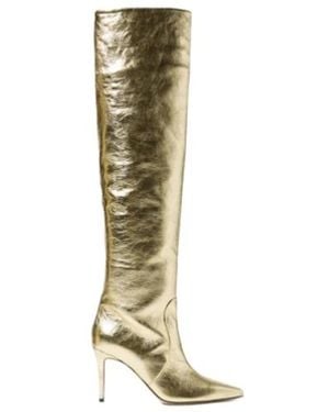 SCAROSSO High Boots - White