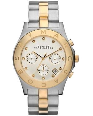 Marc Jacobs Accessoires ,Grijs ,Mbm 3177 Horloge - Metallic