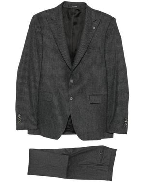 Tagliatore Kostuums ,Grijs ,Wol Suit - Zwart
