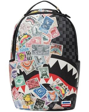 Sprayground Tassen ,Veelkleurig ,Usps Half Stamps Rugzak - Blauw