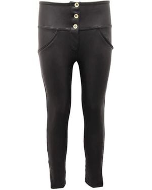 Freddy Wrup4Bhc006Prec Vegan Lederhose - Schwarz