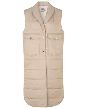Baum und Pferdgarten Jassen ,Gewatteerd Taupe Vest - Naturel